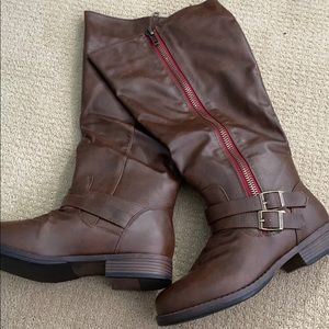Knee High Brown Boots